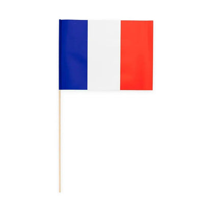 10 Drapeaux France à Main en papier - 20x30cm