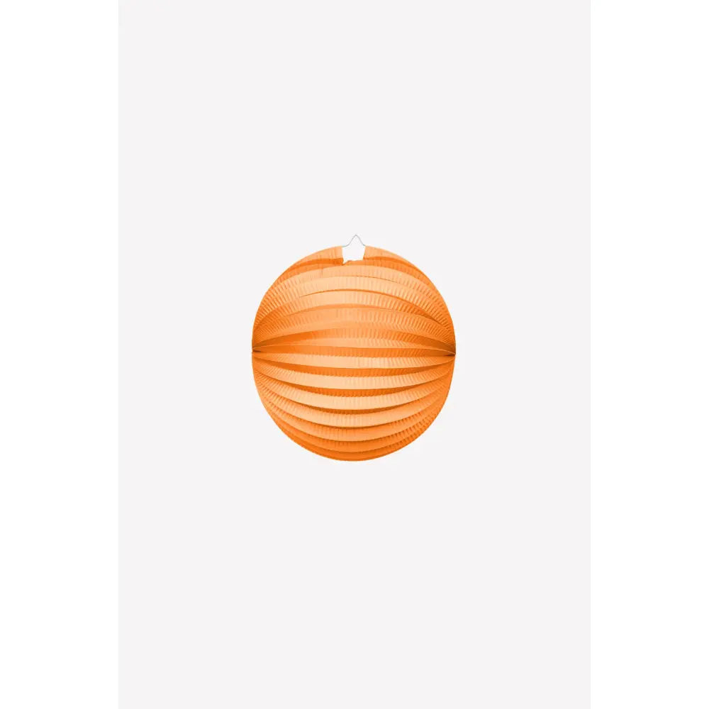 Lanterne Boule D25cm - Orange