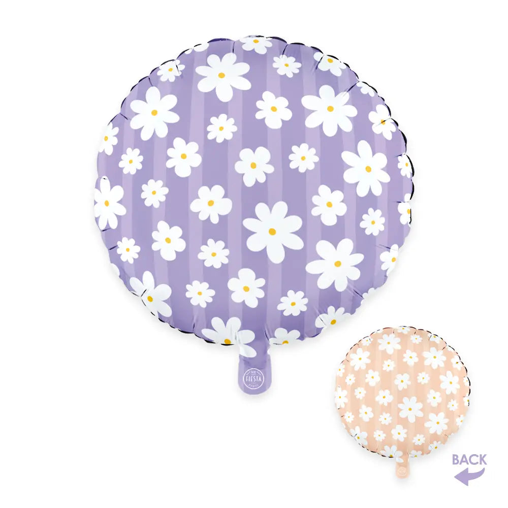Ballon Rond 18'' - Marguerites