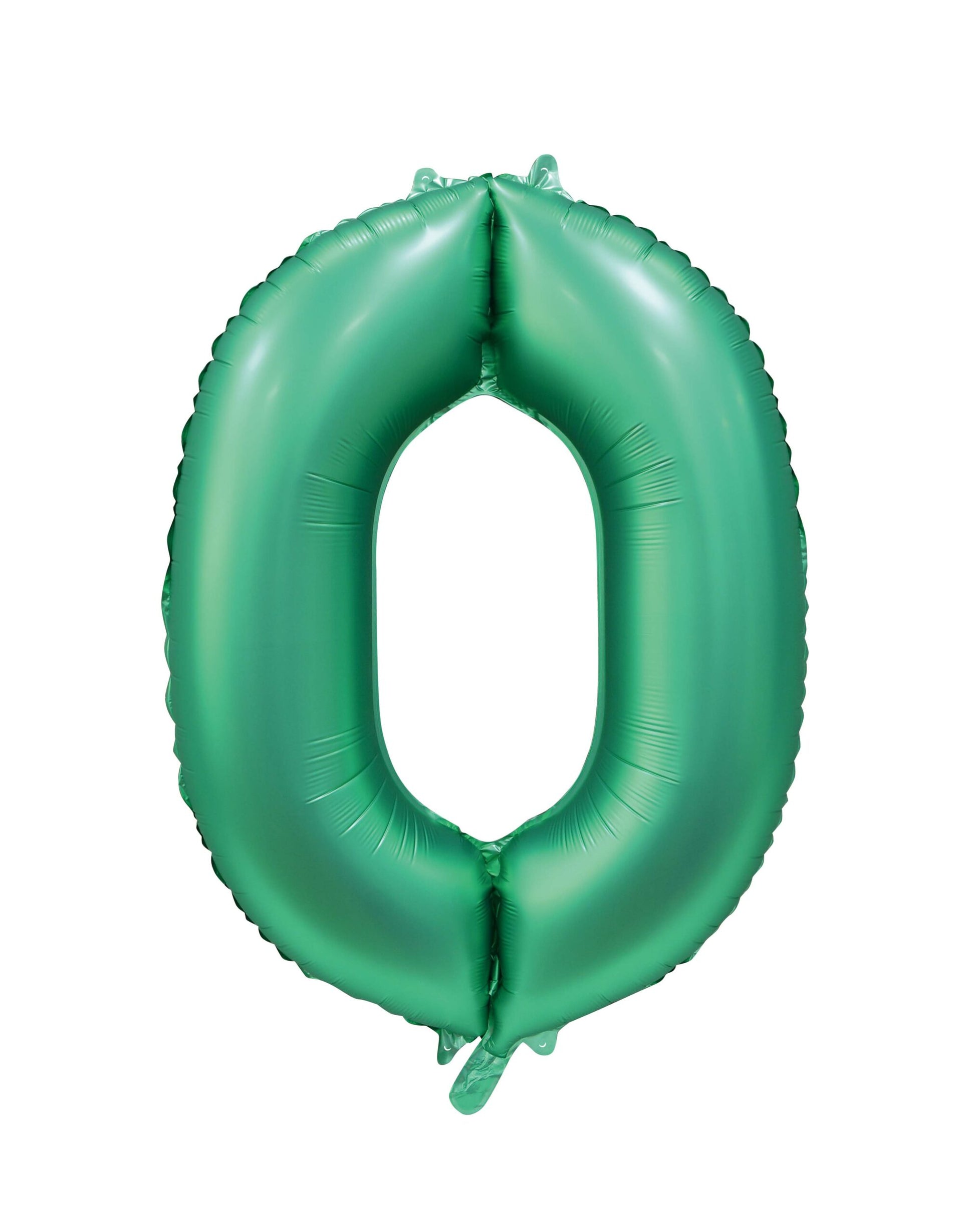 Foilballoon 34" no. 0 satin green