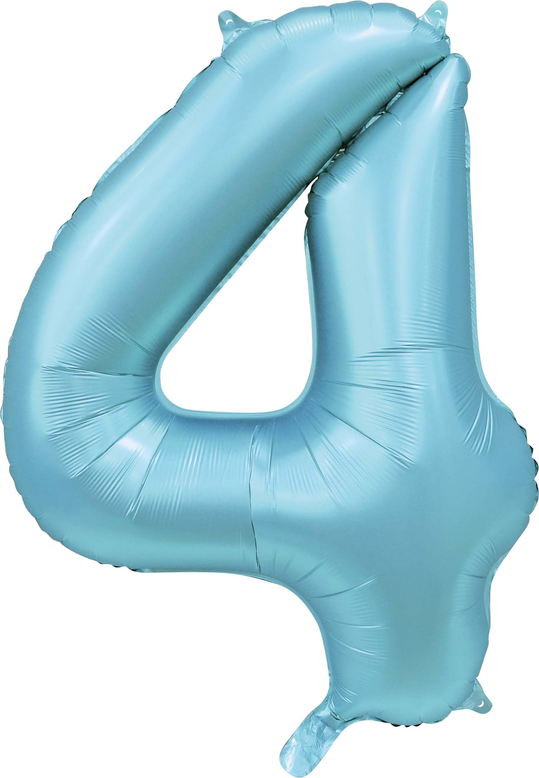 Foilballoon 34" no. 4 satin light blue