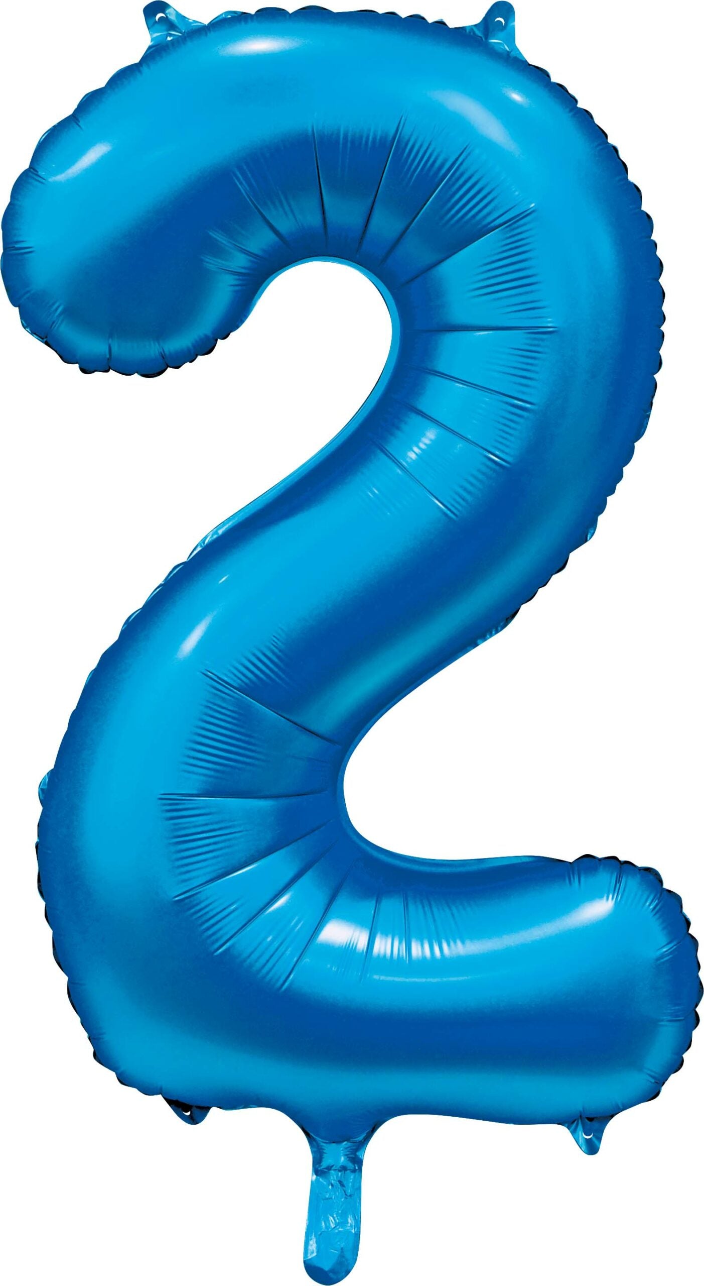 Foilballoon 34" no. 2 satin blue