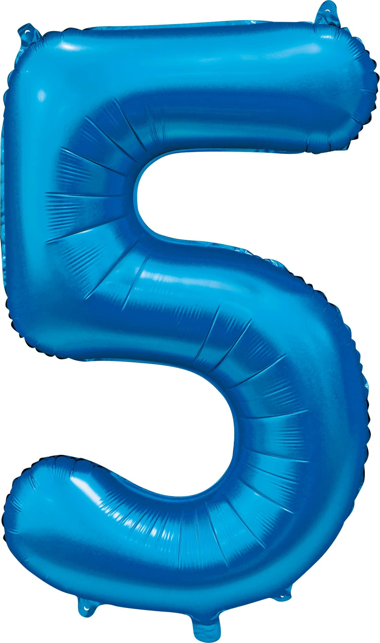 Foilballoon 34" no. 5 satin blue