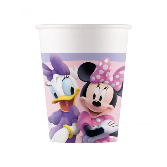 8 Papieren bekers 200ml FSC - Minnie Junior