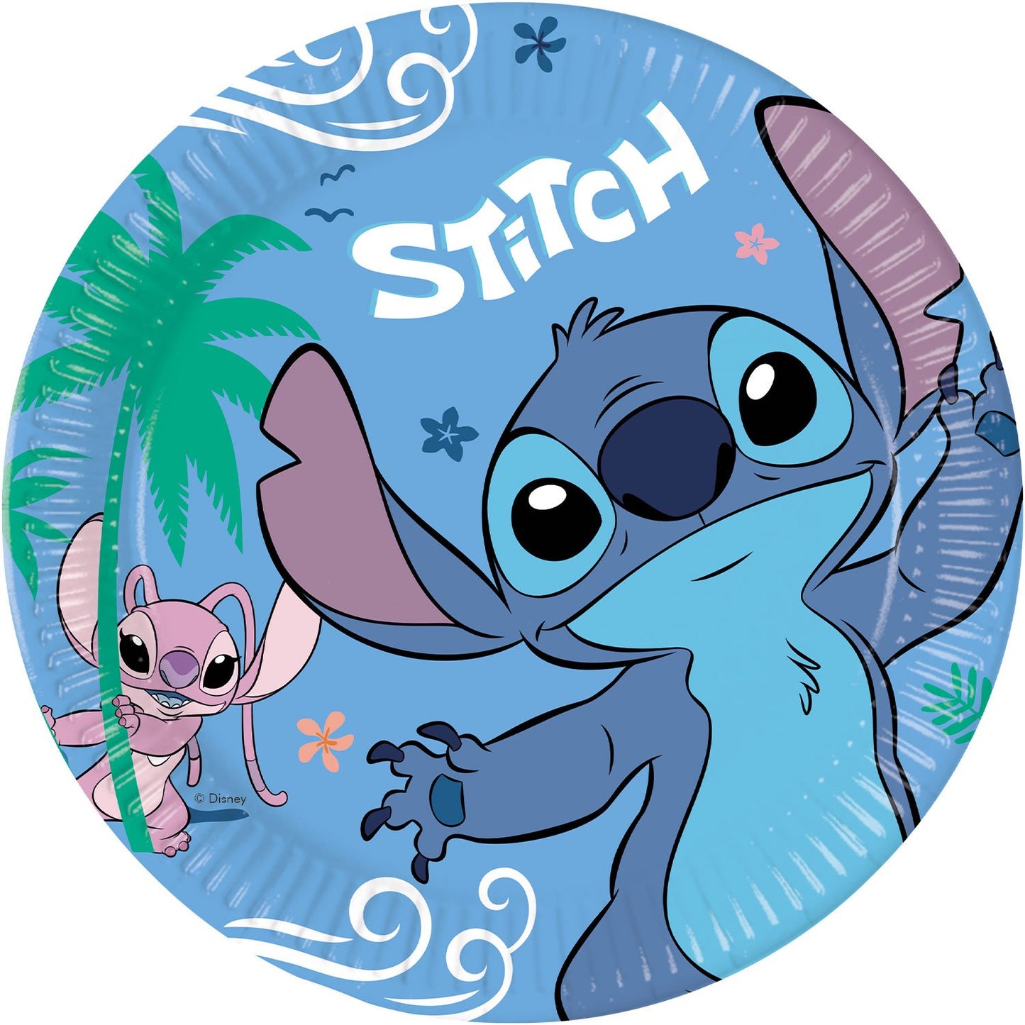 Assiette Stitch & Angel