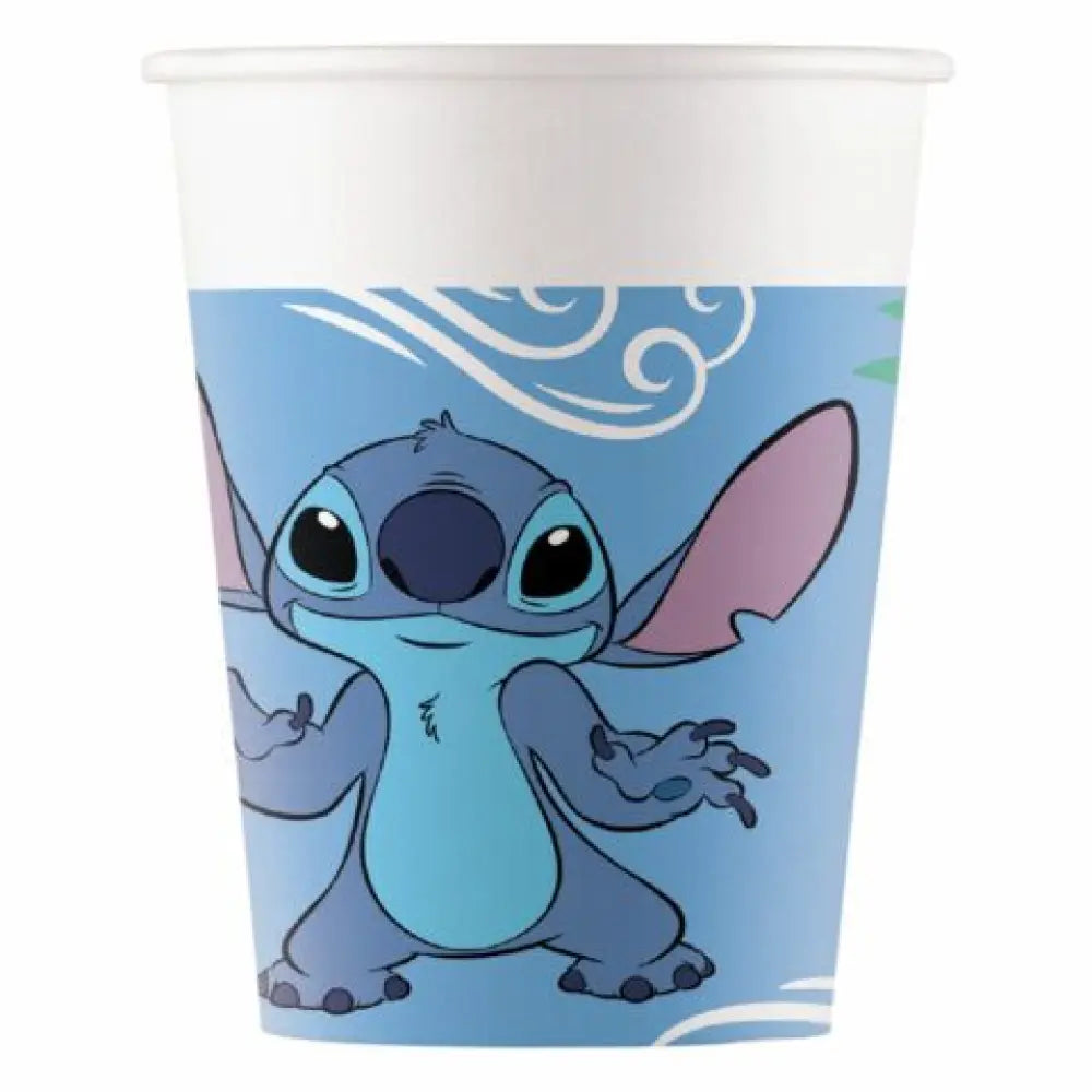 8 Gobelets en Carton 20cl - Stitch & Angel