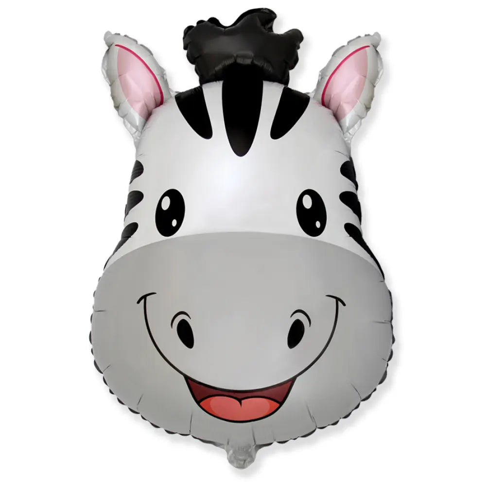 Ballon Alu 27 x 19'' - Zèbre