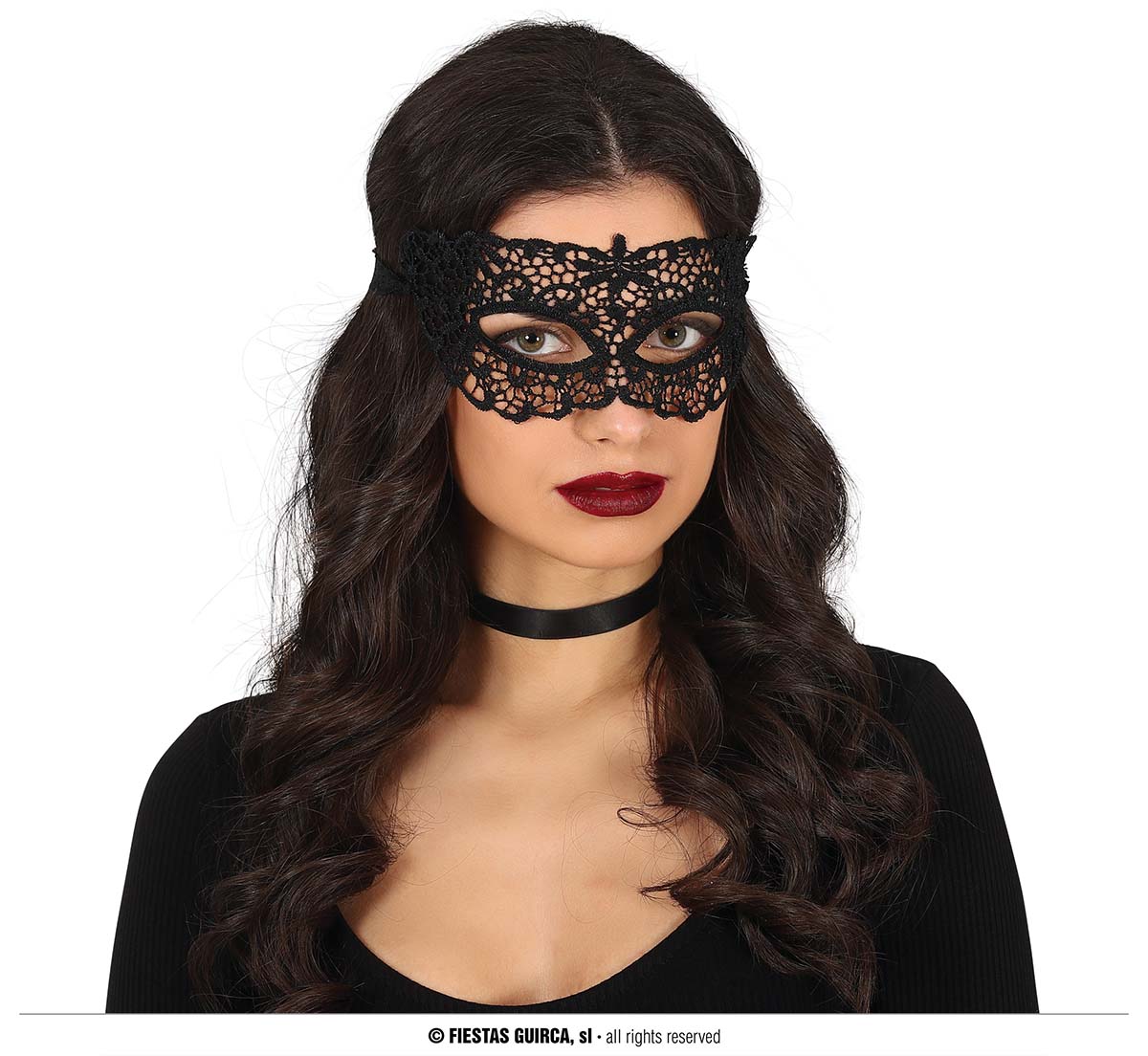 MASQUE NOIR BRODÉ