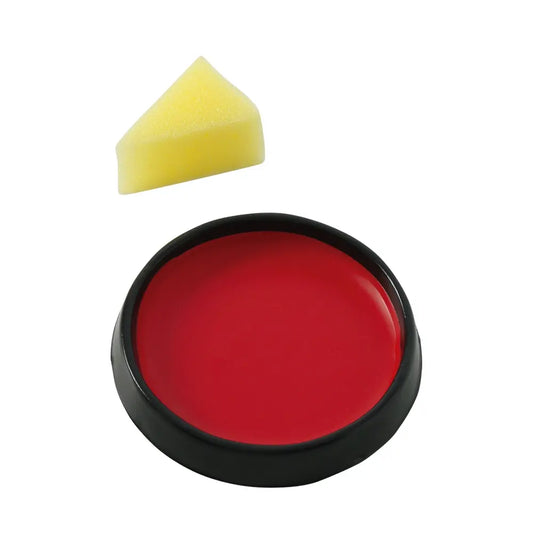 Maquillage avec éponge - Rouge