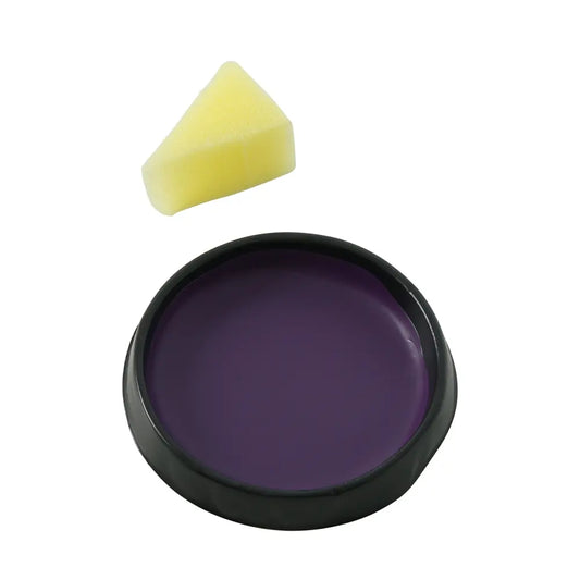 Maquillage avec éponge - Violet