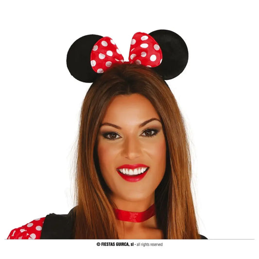 DIADÈME SOURIS TISSUE