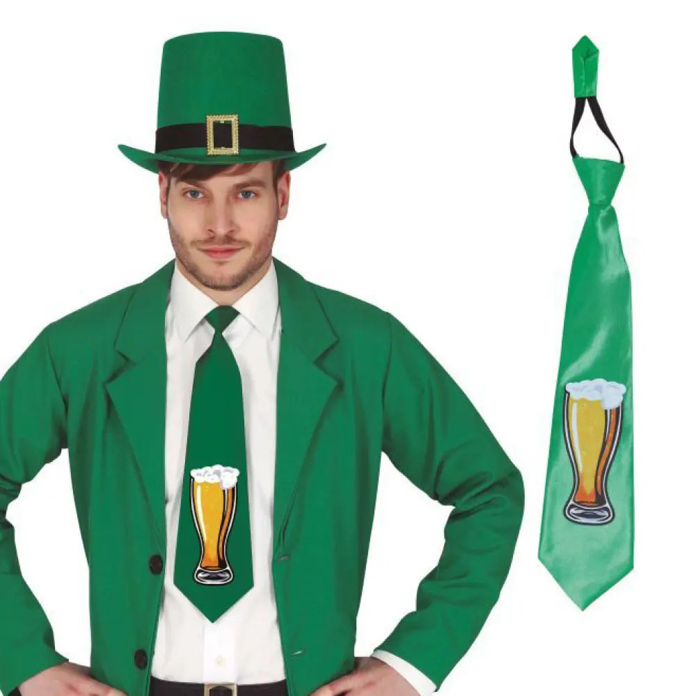 Cravate ''Bière'' 45cm