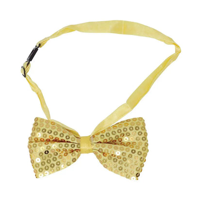 Nœud Papillon Sequins Dorés