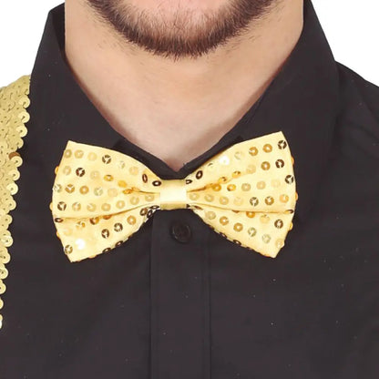 Nœud Papillon Sequins Dorés