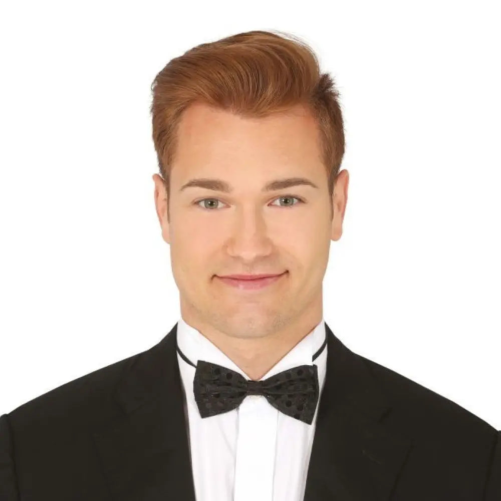 Nœud Papillon Sequins Noir