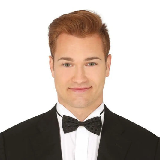 Nœud Papillon Sequins Noir