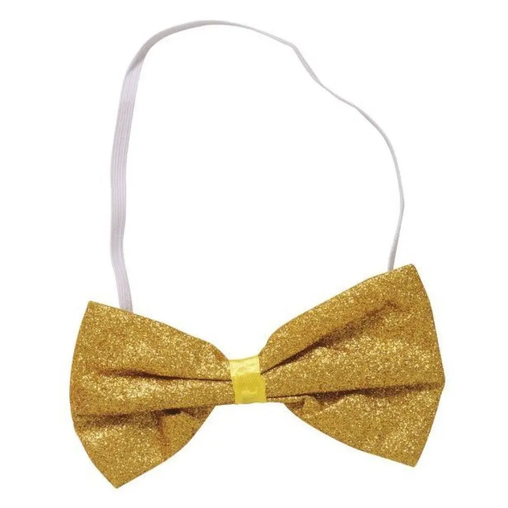 Nœud Papillon Paillettes Or