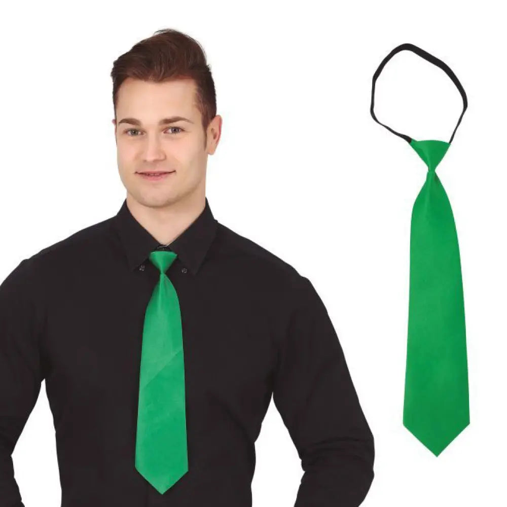 Cravate Verte 45cm