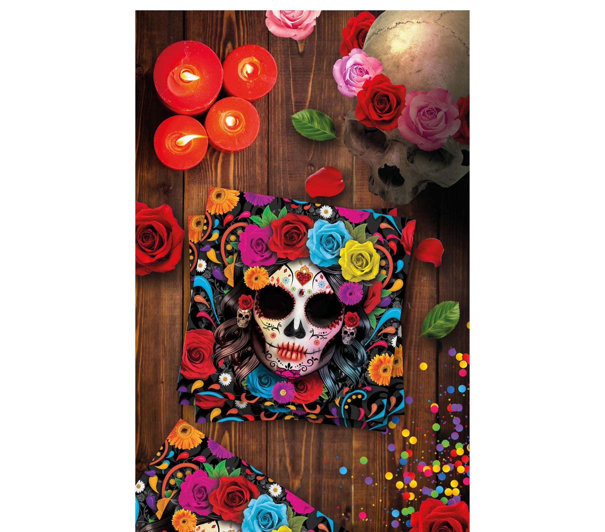 SACHET 12 SERVIETTES CATRINA 33X33 CMS