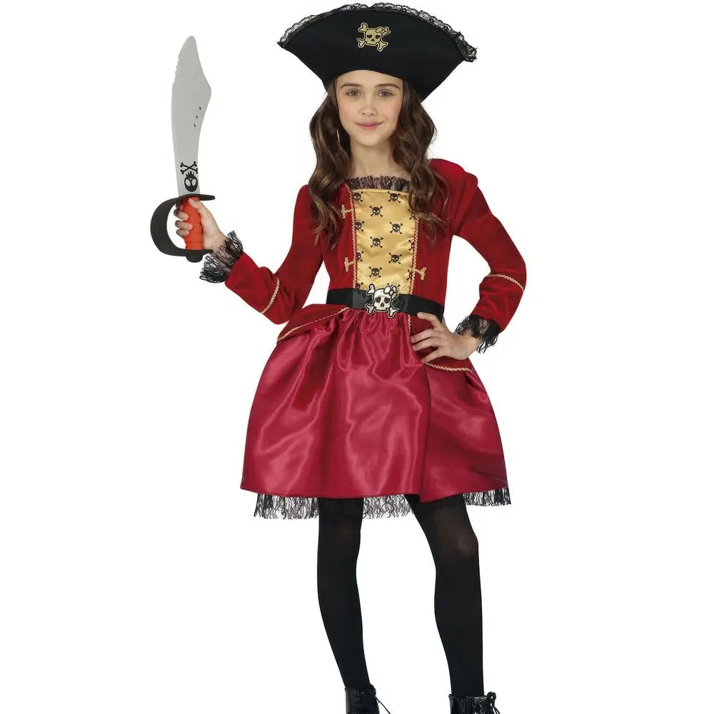 Costume Pirate Fille - 3-4 ans