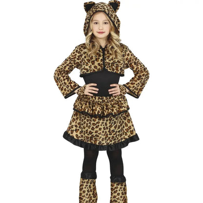 Costume Léopard Fille - 5-6 ans