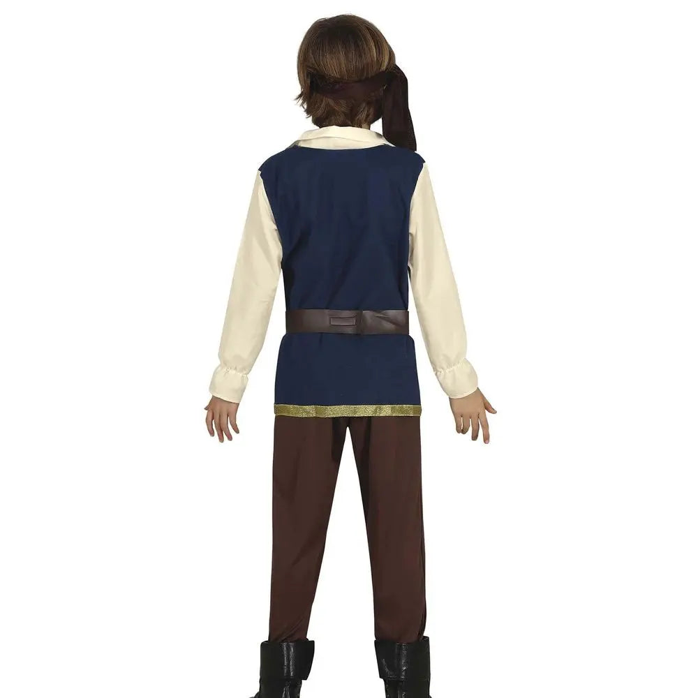 Costume Pirate Bleu - 5-6 ans