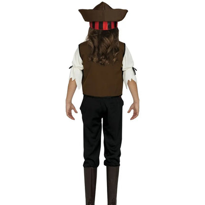 Costume ''Pirate des 7 Mers'' Fille - 5-6 ans