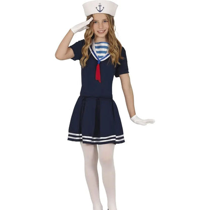 Costume Marin Fille - 5-6 ans