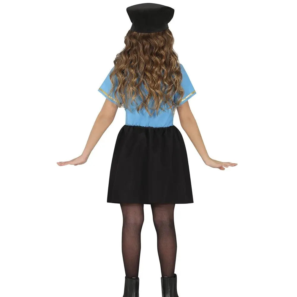 Costume Police Fille - 5-6 ans