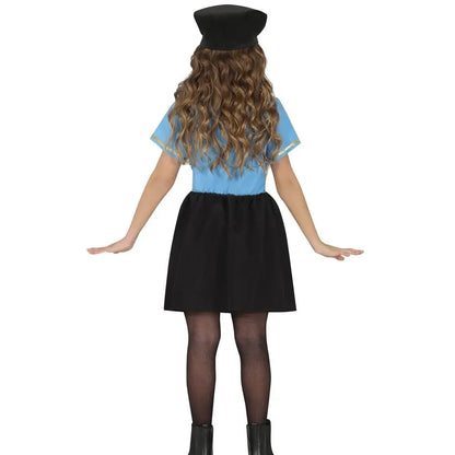 Costume Police Fille - 5-6 ans