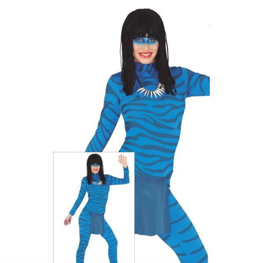 Costume Femme ''Feline Blue'' - Taille 38/40