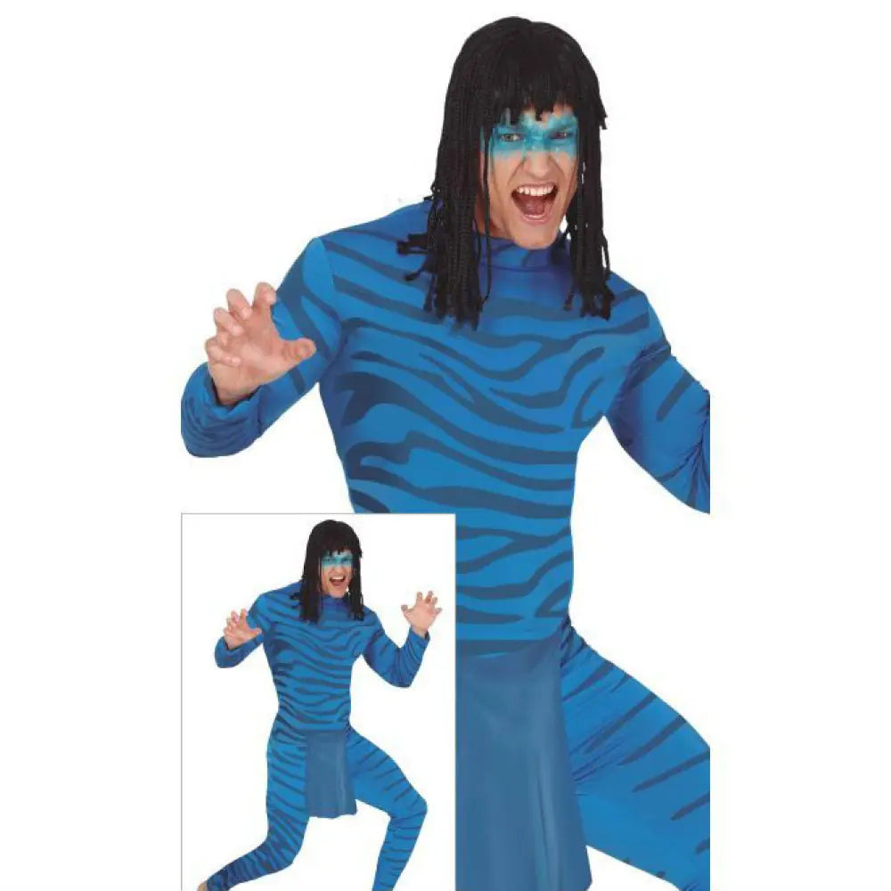 Costume Homme ''Blue Feline'' Avatar - M