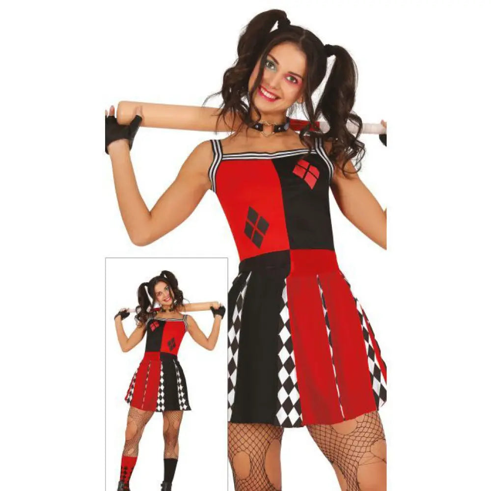 Costume Femme Harlequin Cheerleader - Taille 42-44