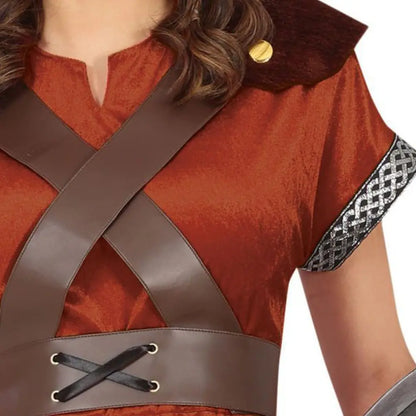 Costume Femme Guerrière Nordic - S