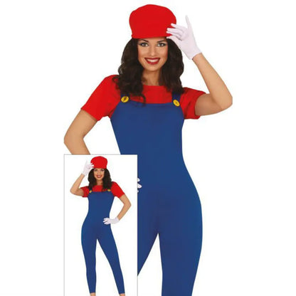 Costume Femme Mario - S