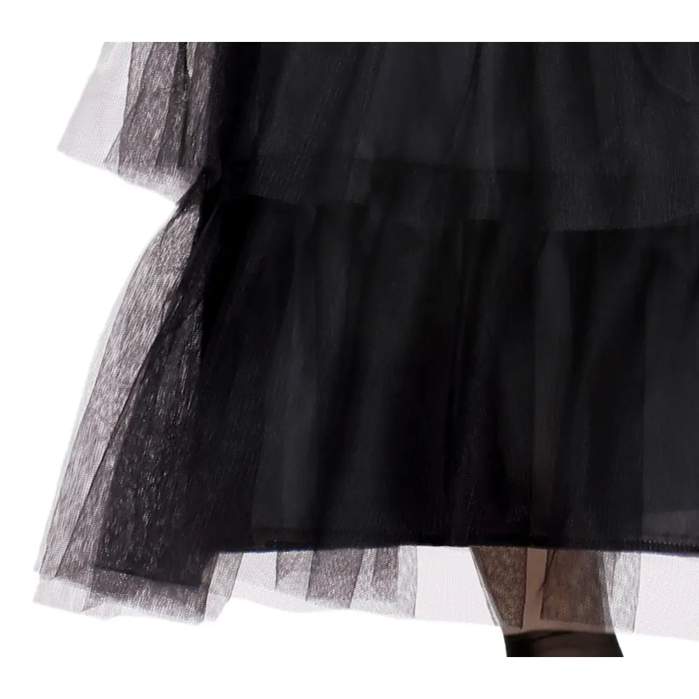 Costume Ado "Mercredi Addams Wednesday Gothique" - Taille 14-16 ans