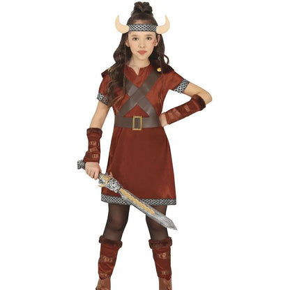 Costume Viking Fille - 5-6 ans