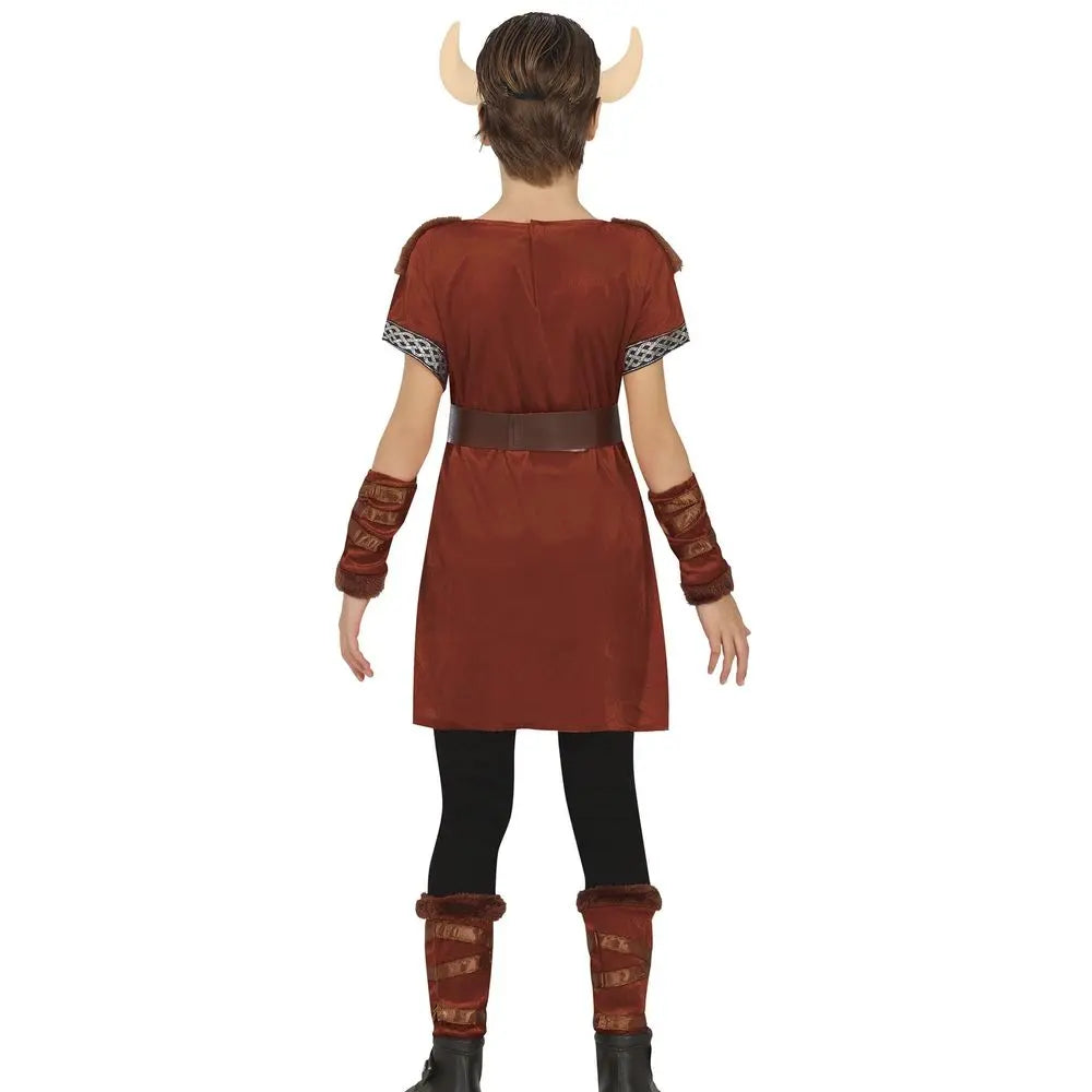 Costume Viking Fille - 7-9 ans