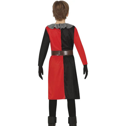 Costume Chevalier Médiéval Rouge - 7-9 ans