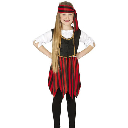 Costume Pirate Fille - 7-9 ans