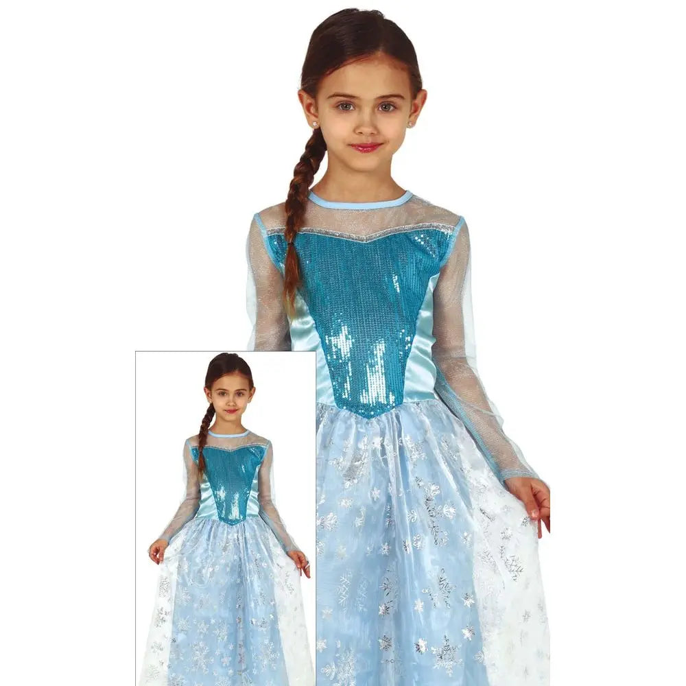 Costume Princesse des Neiges - 7-9 ans