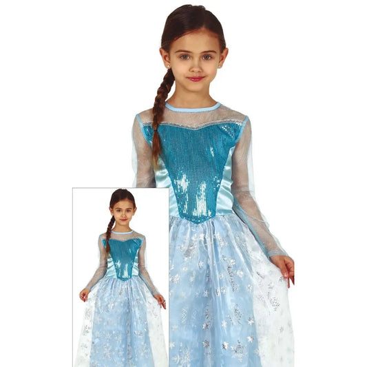 Costume Princesse des Neiges - 10-12 ans