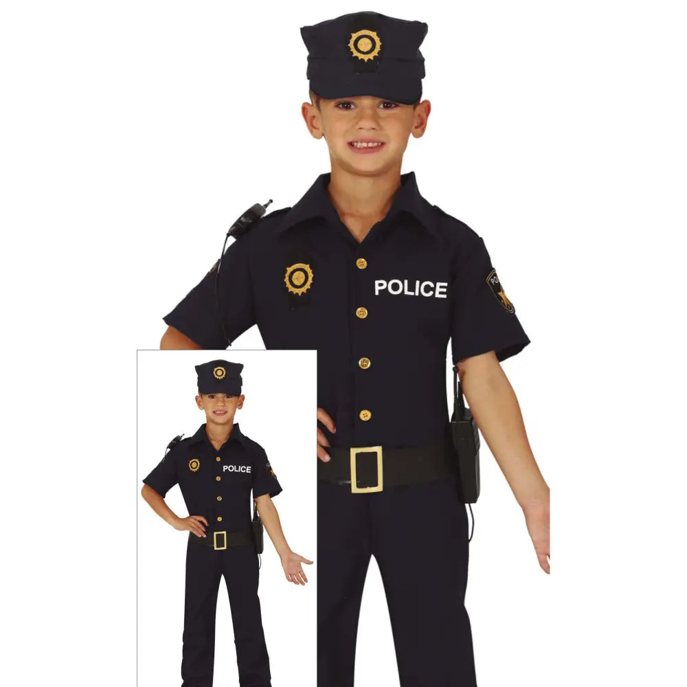 Costume Enfant "Police" - 7-9 ans