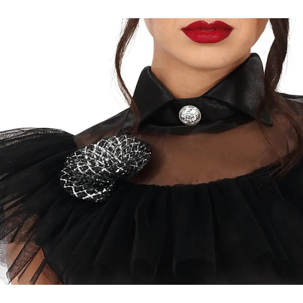 Costume Adulte "Mercredi Addams Wednesday Gothique" - M - Taille 38-40