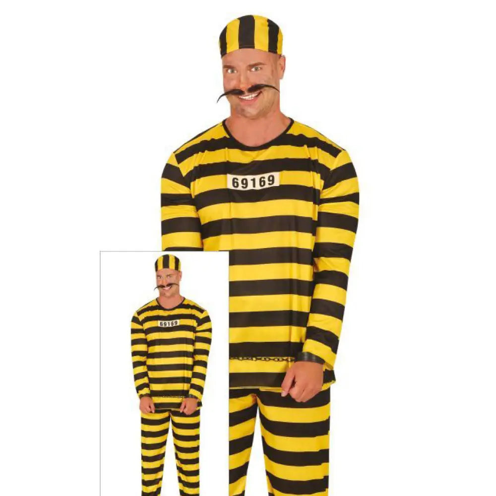 Costume Homme Prisonnier - M