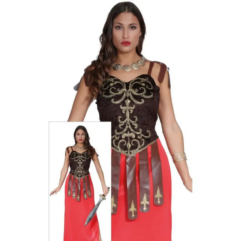 Costume Femme Gladiatrice - M