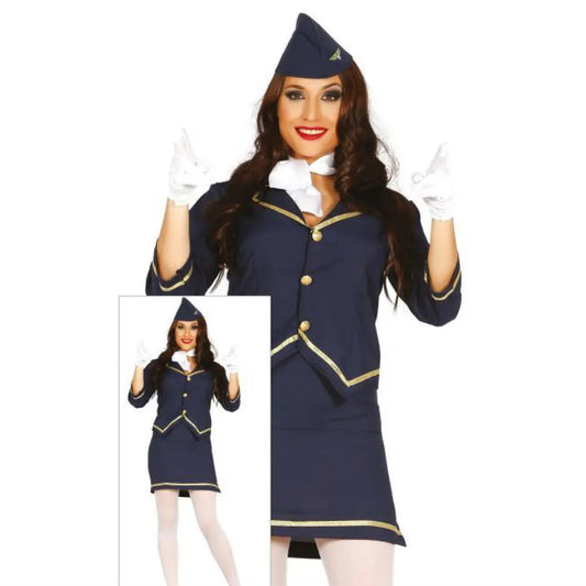 Costume Femme Hôtesse de l'Air - S