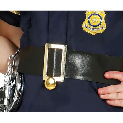 Costume Policier Fille - 5-6 ans