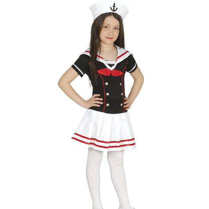 Costume Marin Fille - 5-6 ans