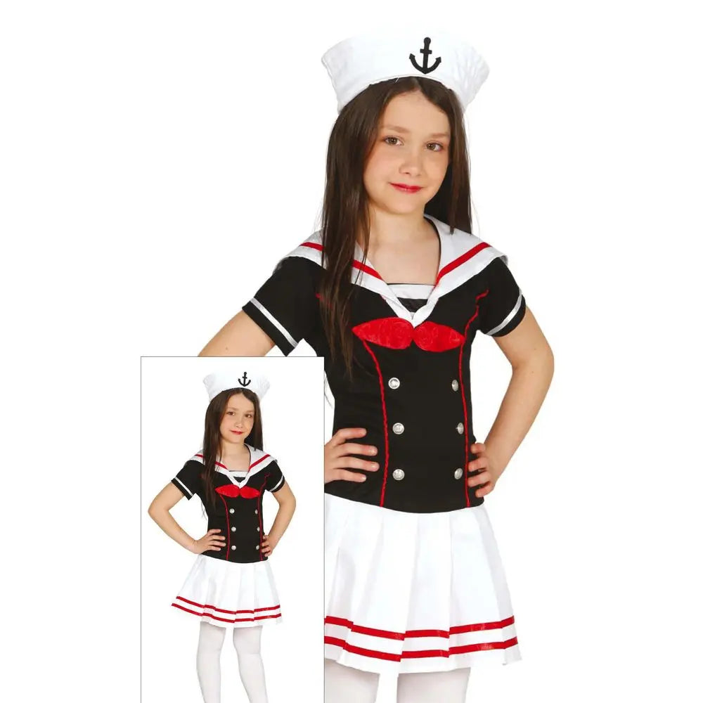 Costume Marin Fille - 5-6 ans